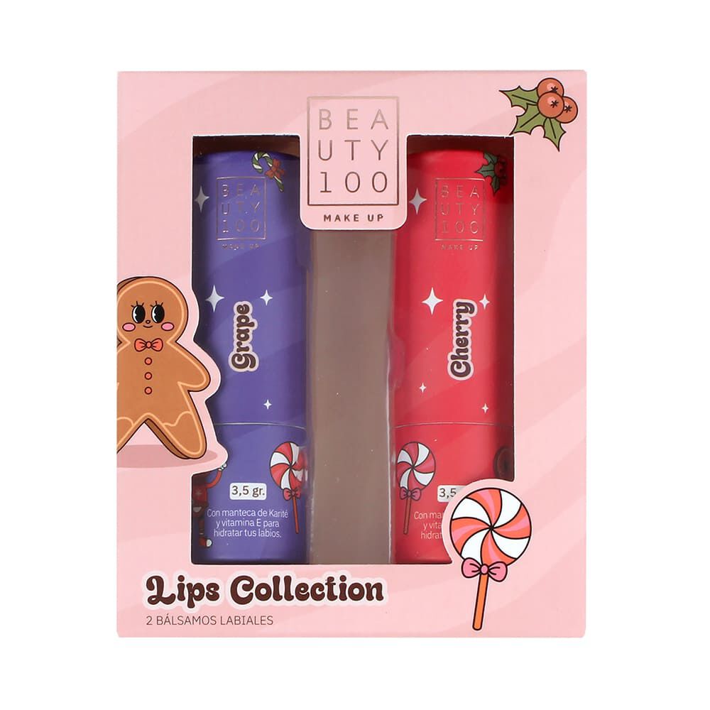 Set 2 Lip Balm 2 Unidades Navidad