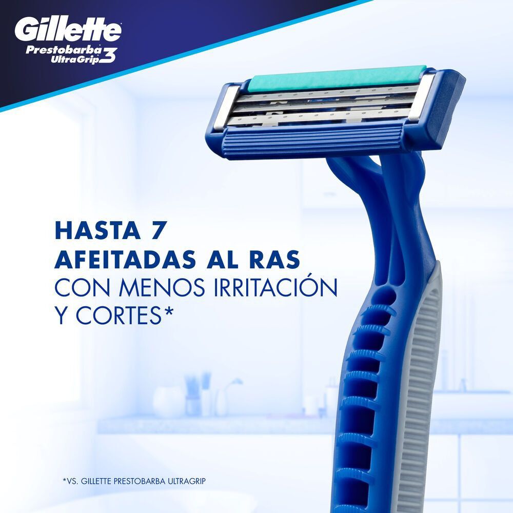 Máquinas-para-Afeitar-Prestobarba-UltraGrip-3/2-Unidades-imagen-2