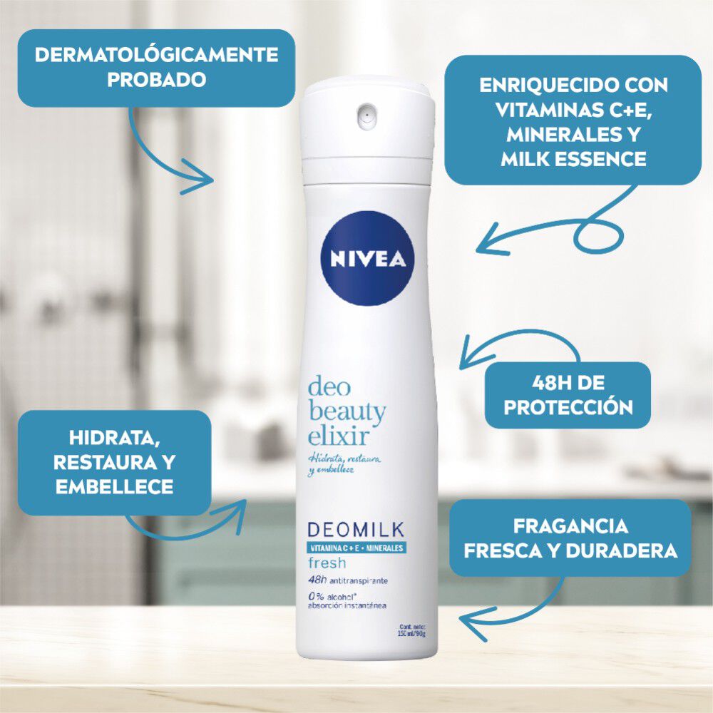 Antitranspirante-Nivea-Beauty-Elixir-Fresh-Spray-imagen-2