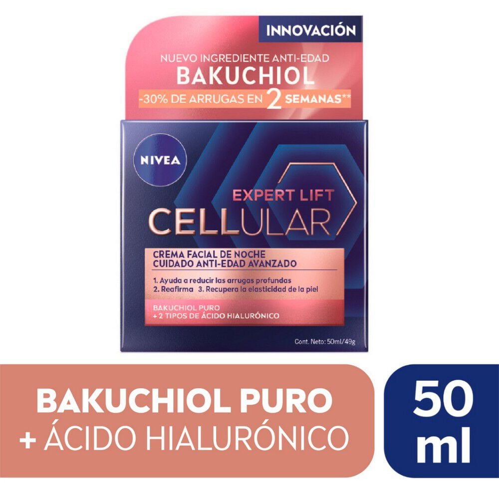 Crema Facial Hyaluron Cellular Filler Elasticidad & Anti-Gravedad Noche 50 mL
