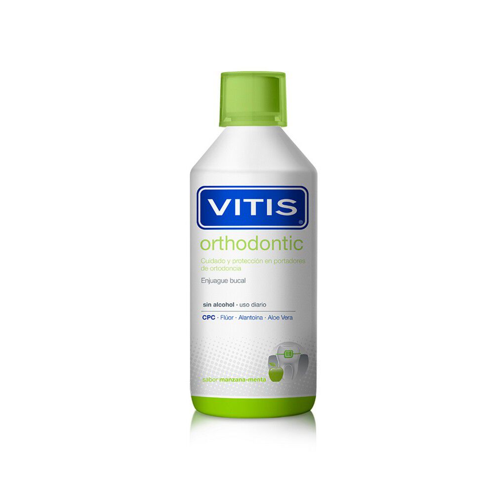 Enjuague Bucal Orthodontic Manzana Menta 500 mL