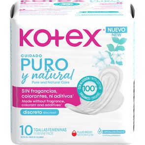 Toalla-Higiénica-Ultradelgada-Tela-Suave-Puro-y-Natural-10-Unidades-imagen