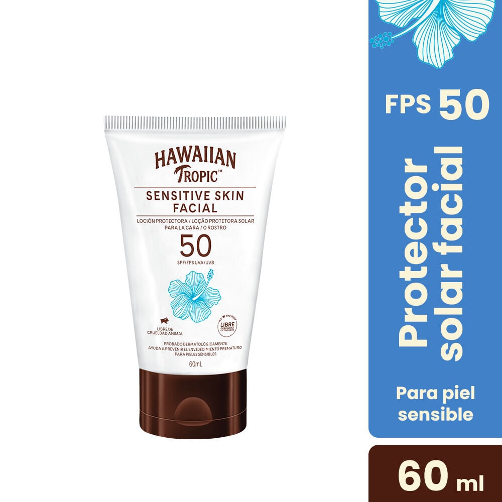 Protector Solar Facial Sensitive Skin Fps50 60 mL