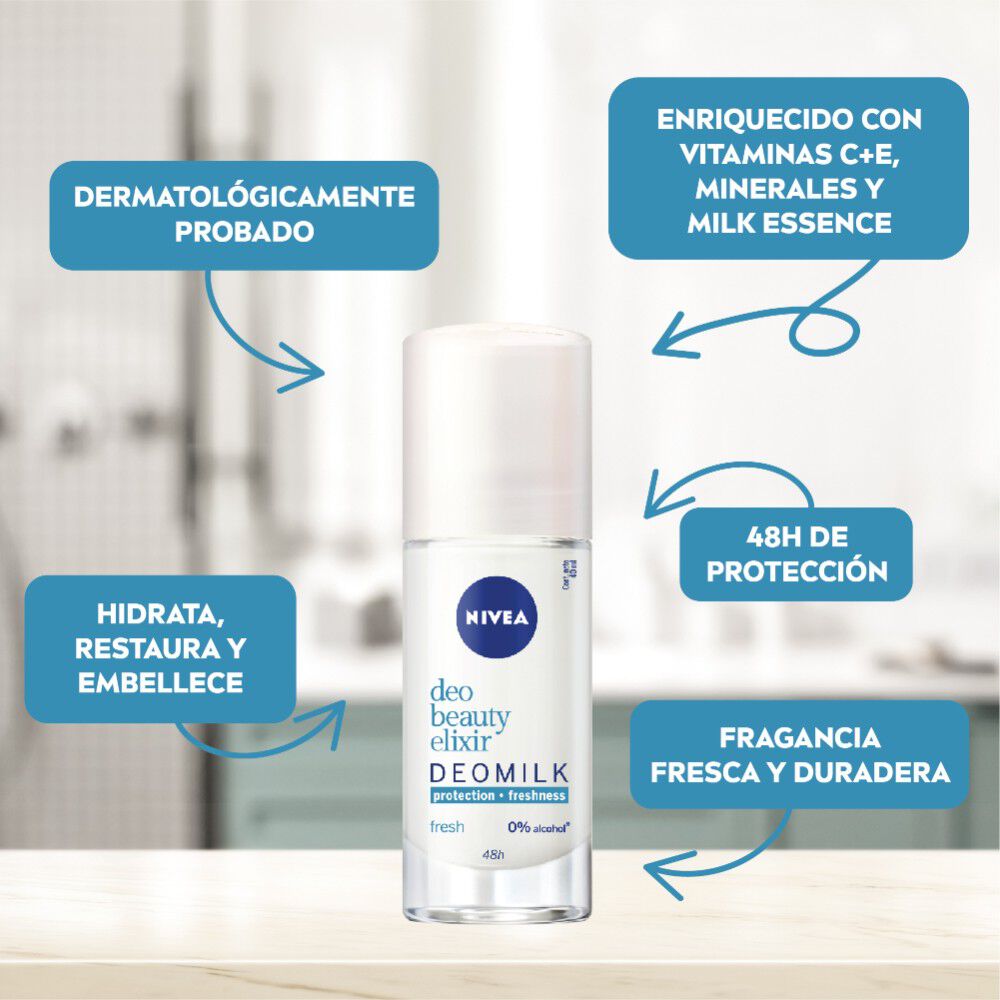 Antitranspirante-Nivea-Beauty-Elixir-Fresh-Roll-on-imagen-2