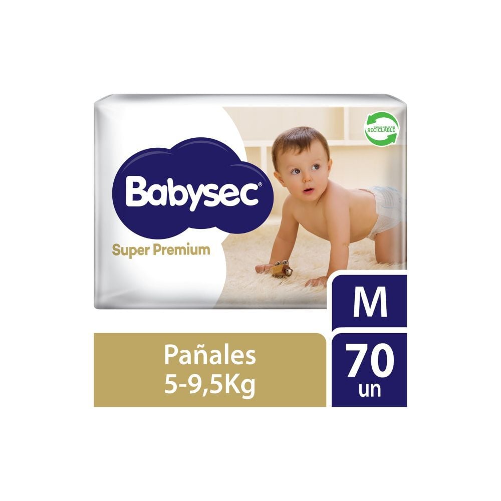 Pañal Super Premium M x 70