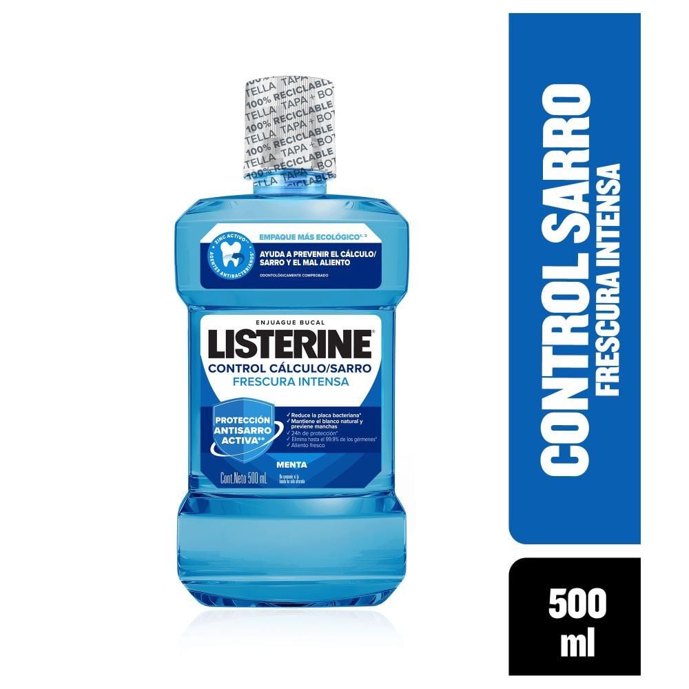 Enjuague Bucal  Control Sarro 500 mL