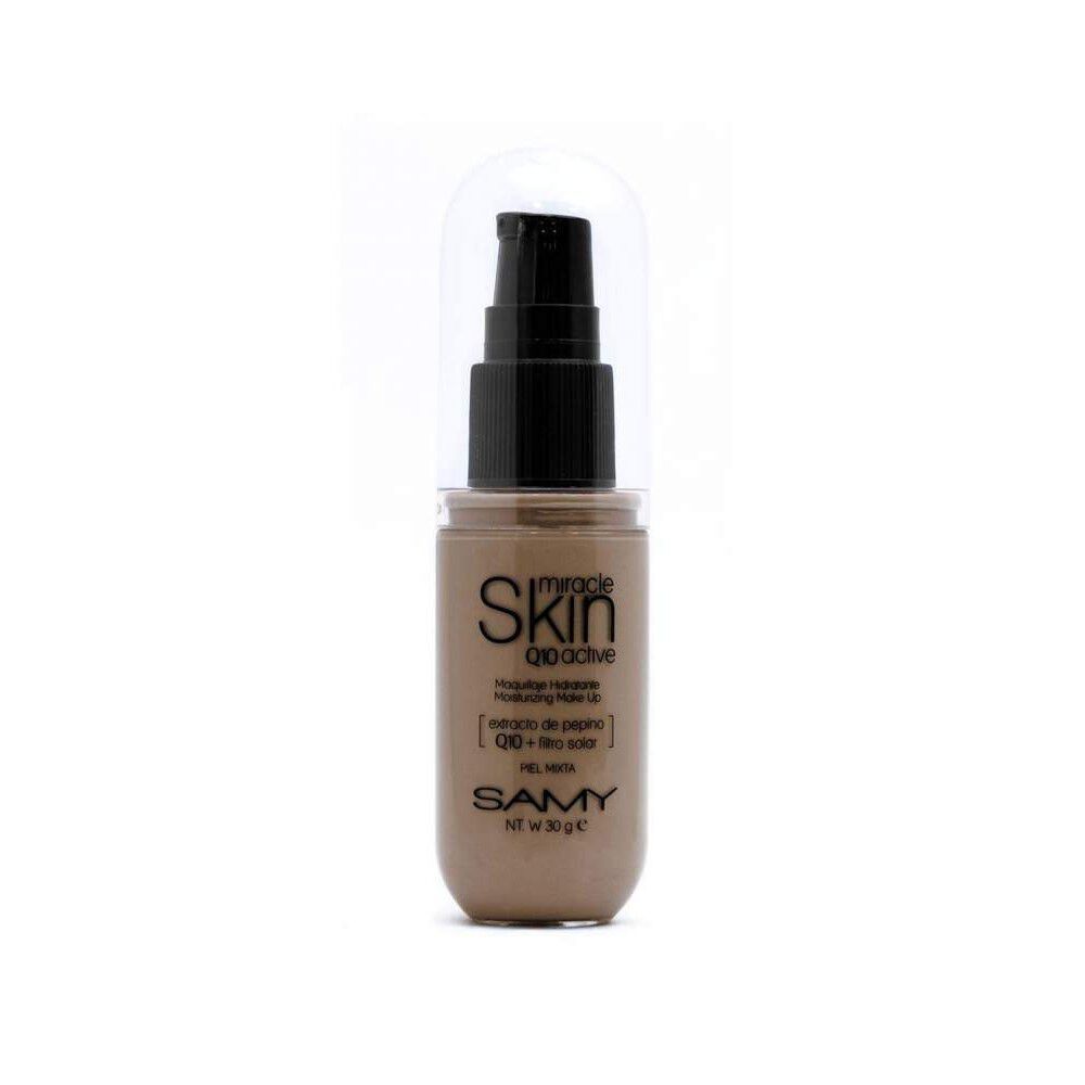 Miracle Skin Base Liquida Hidratante Q10 Active Dorado Neutro 30 grs