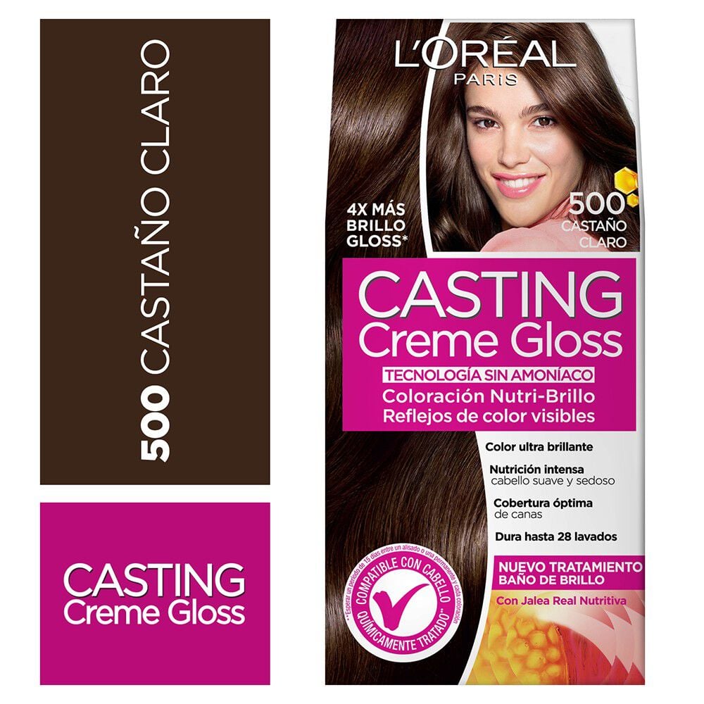 Coloración Creme Gloss 500 Castaño Claro