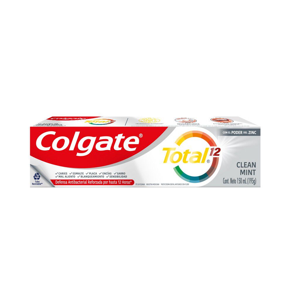 Total12-Clean-Mint-Crema-Dental-Anticaries-150-mL-imagen-1