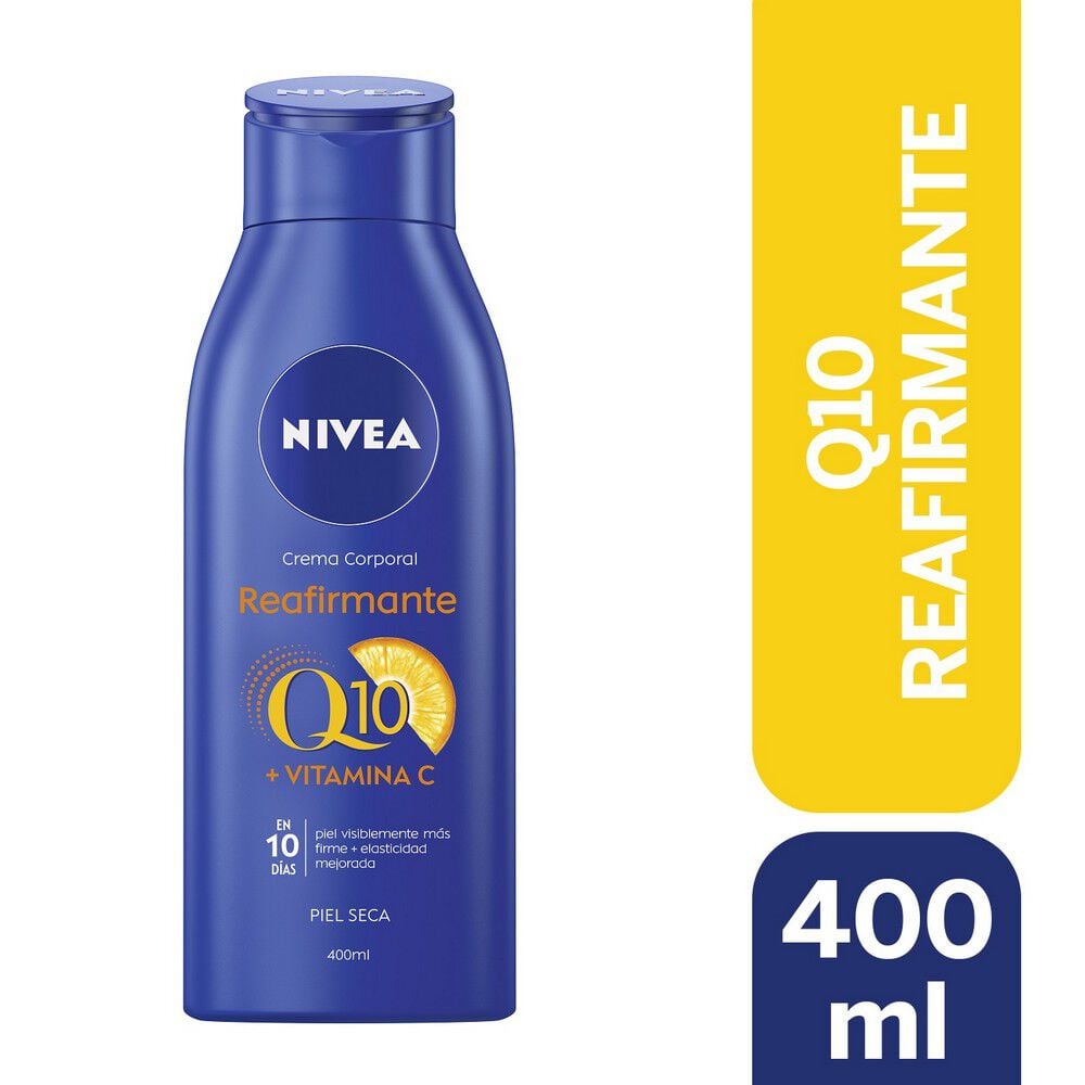 Crema Corporal Reafirmante Q10+C Piel Extra Seca 400 Ml