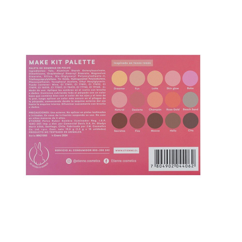 Make-Kit-Paleta-de-Sombras-En-Polvo-Nudes-X15-imagen-3
