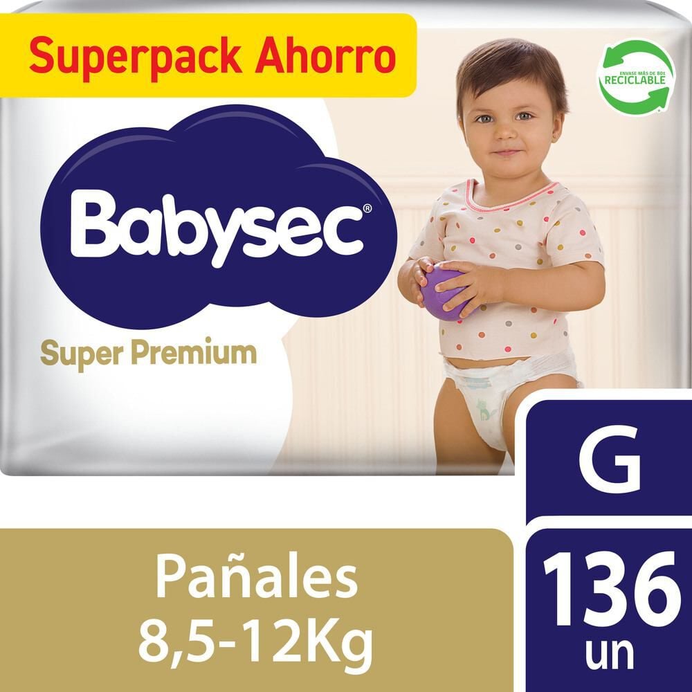 Pañales Super Premium Gx136
