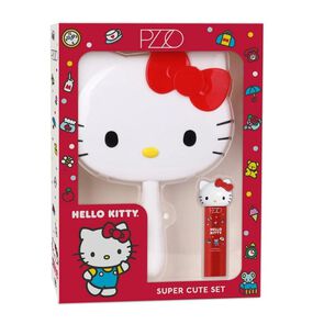 Set-Super-Cute-Hello-Kitty-Espejo-+-Bálsamo-imagen
