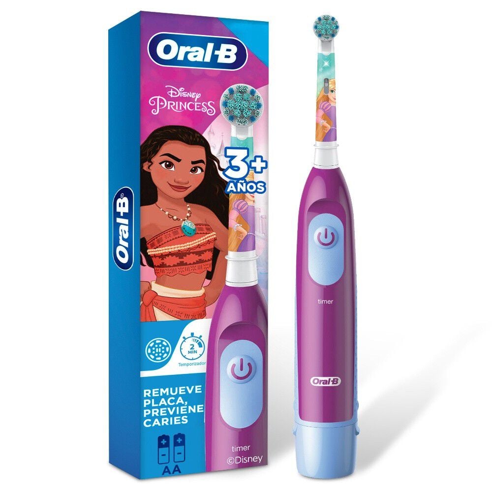 Cepillo Eléctrico con Pila Disney Princess +3 Años Suave X1
