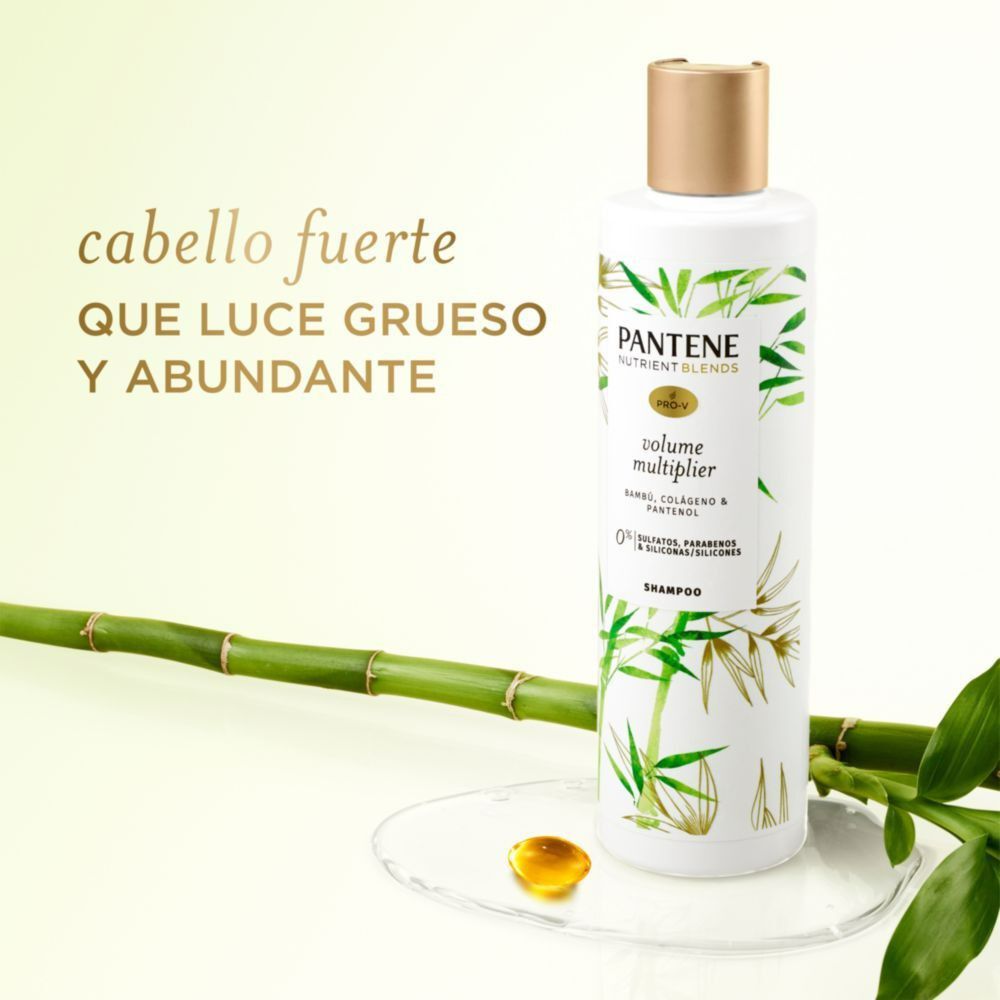 Shampoo-Nutrient-Blends-Multiplicador-de-Volumen-Bambú-&-Pantenol-270-ml-imagen-3