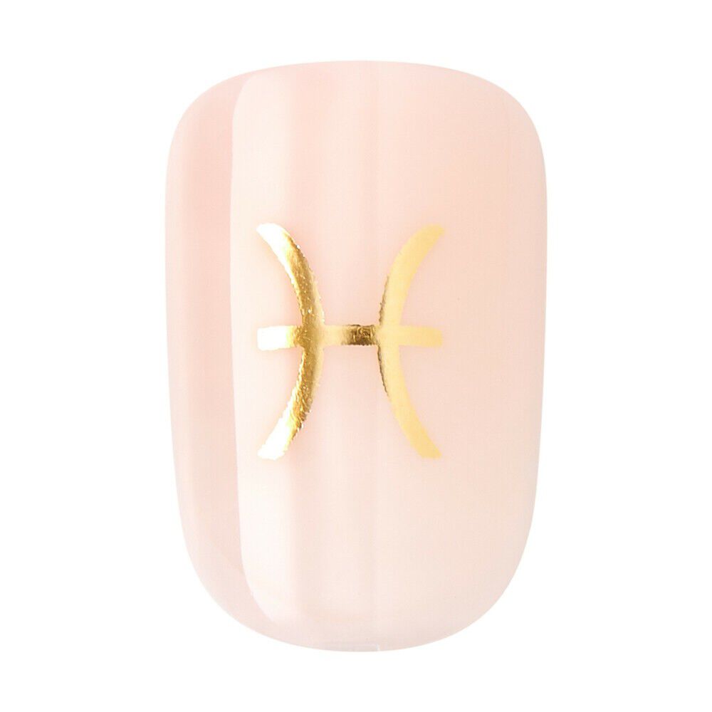 New-Impress-Colección-Zodiaco-Piscis-Press-On-Manicure-30-Unidades-imagen-4