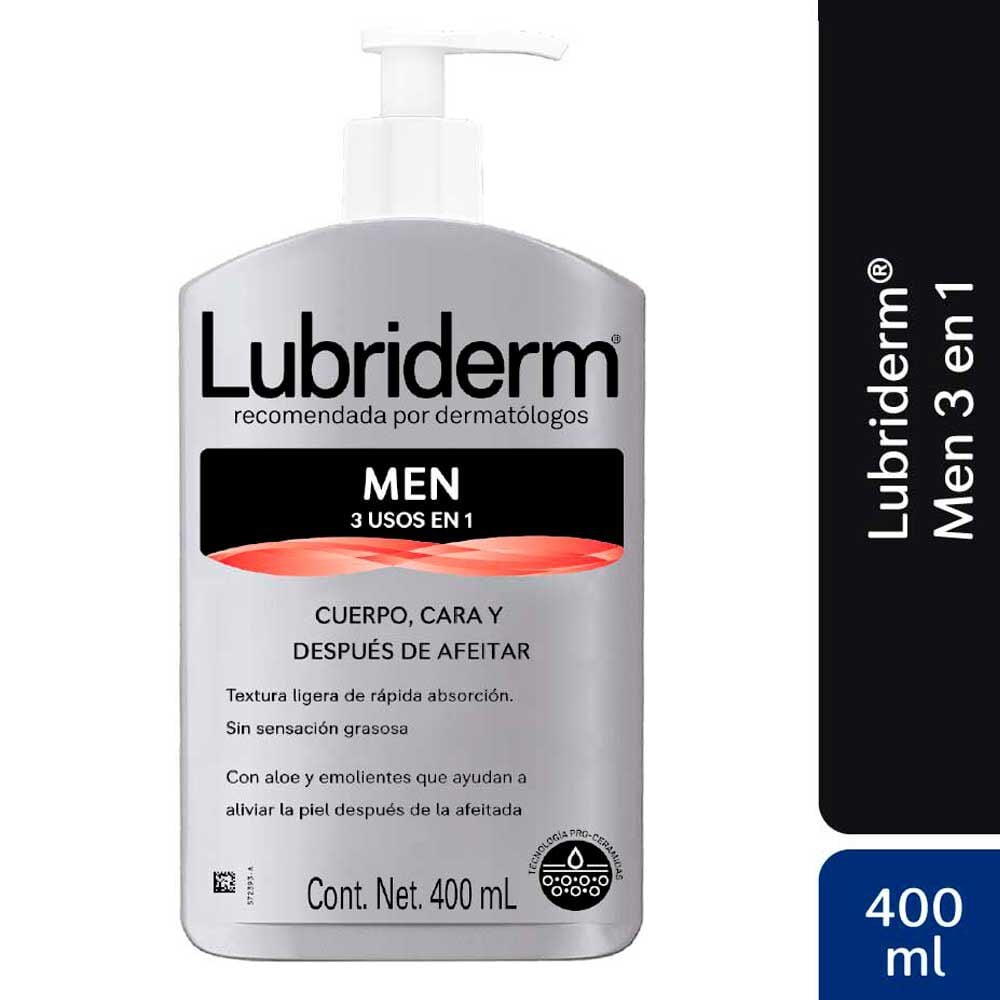 Crema corporal Men 3 en 1 400 ml