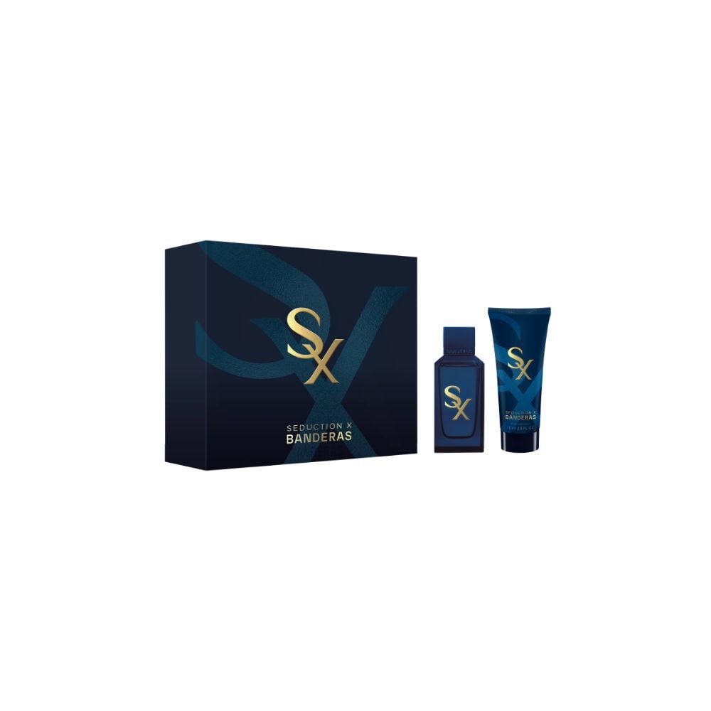 Set Seduction X Eau De Parfum For Men 50 Ml + Balsamo After Shave 75 Ml