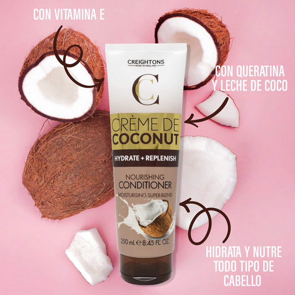 Acondicionador-Hidratante-Creme-De-Coconut-&-Keratin-Moisturising-250-ml-imagen-3