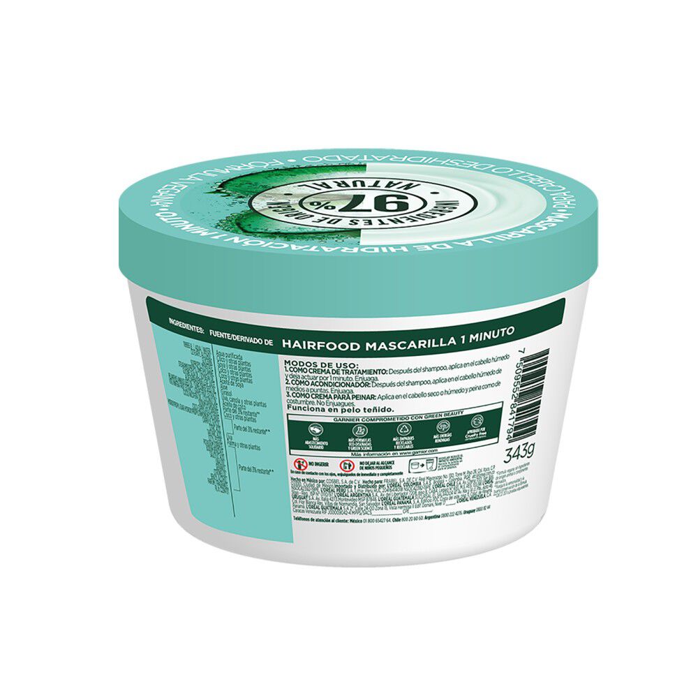 Garnier-Hair-Food-Aloe-Vera-Mascarilla-de-Reparación-1-Minuto-350-mL-imagen-3