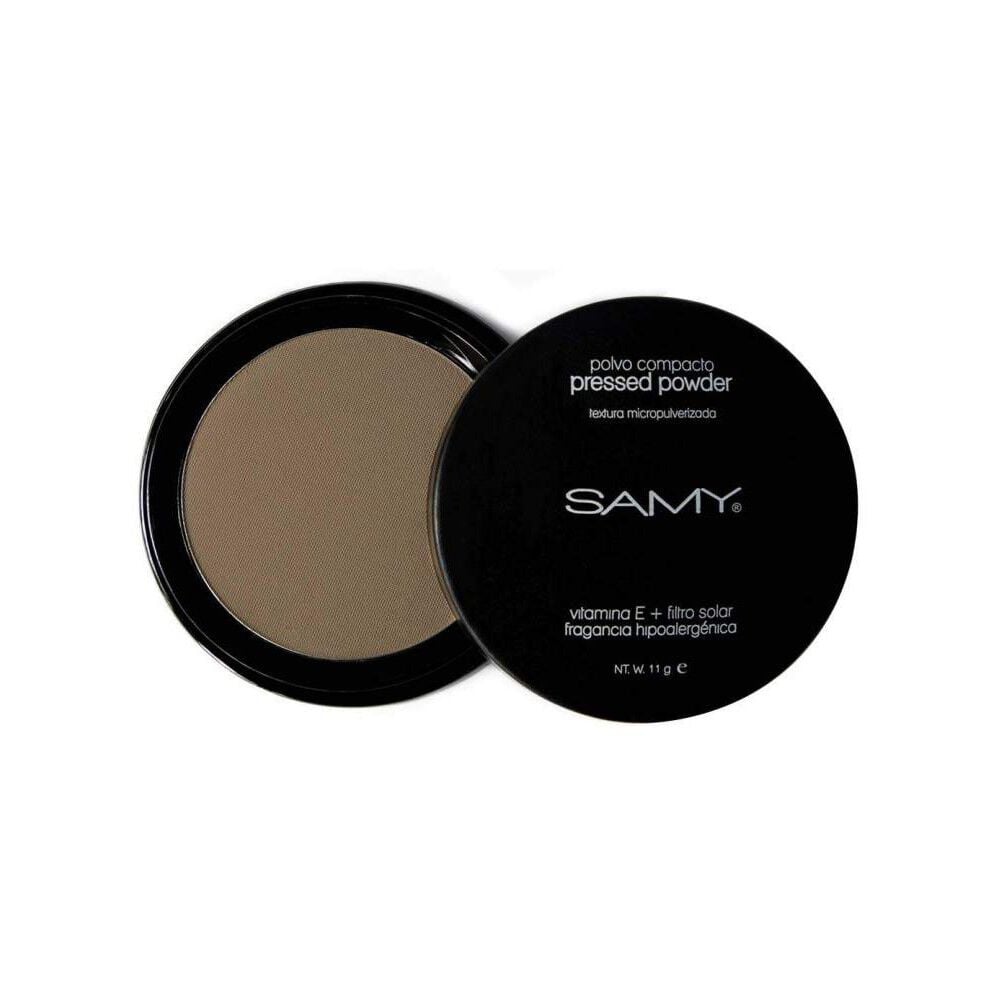 Pressed Powder Polvo Compacto Sin Espejo Tostado