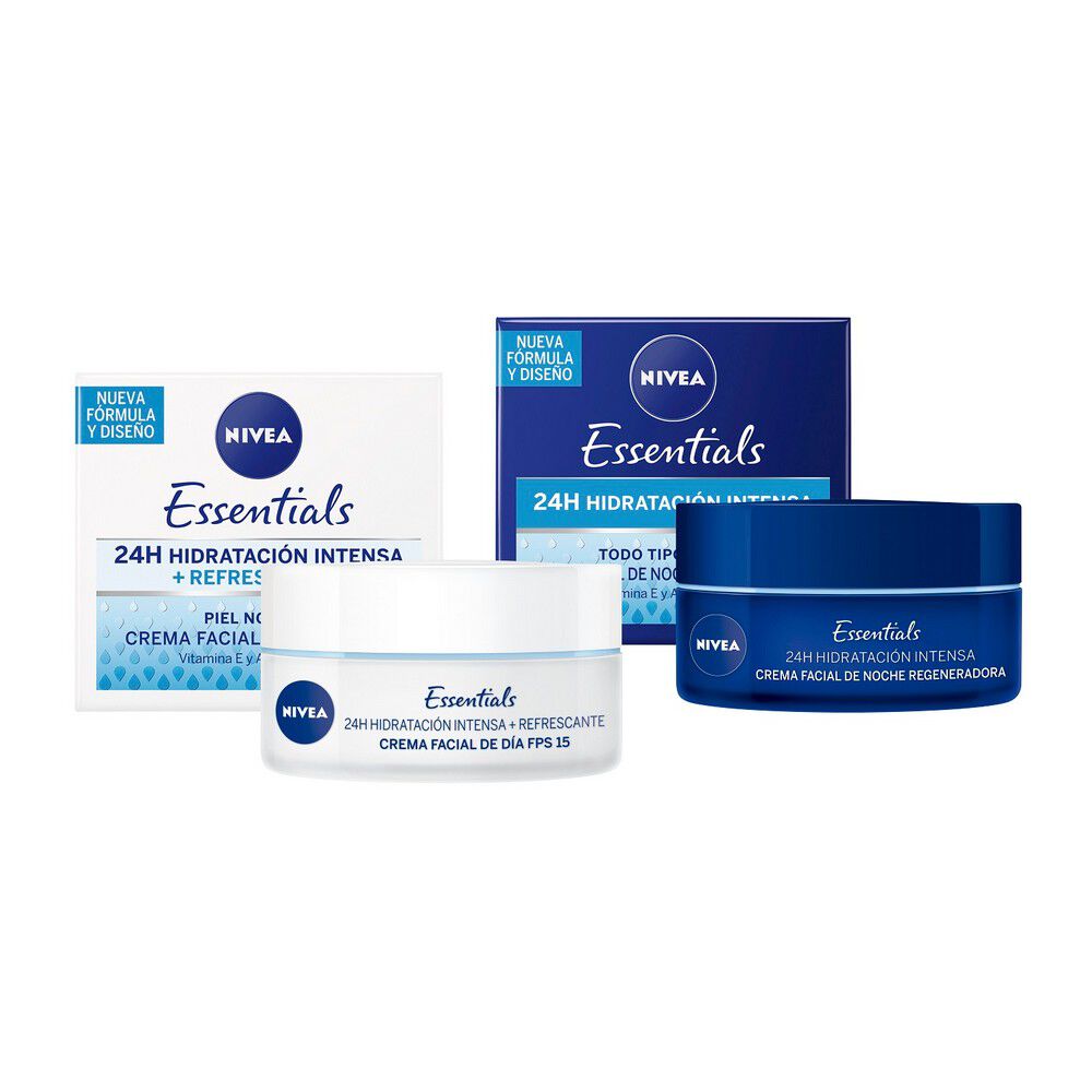 Essentials-Hidratación-Piel-Normal-Crema-Facial-Día-50-mL-+-Crema-Regeneradora-Noche-50-mL-imagen-4