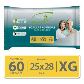 Toallas-Húmedas-Para-Adultos-Sin-Tapa-Tamaño-Xg-X60-imagen