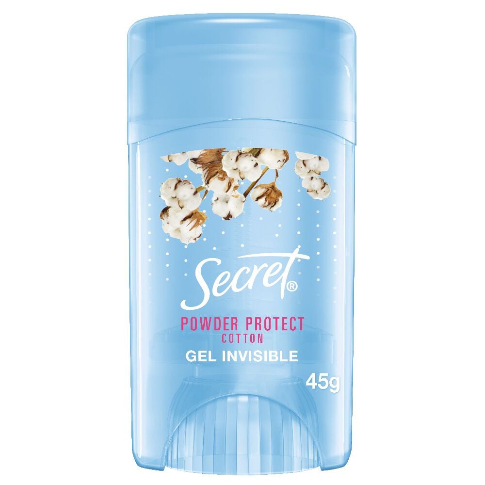 Desodorante Antitranspirante en Gel Powder Protect Cotton 45 g