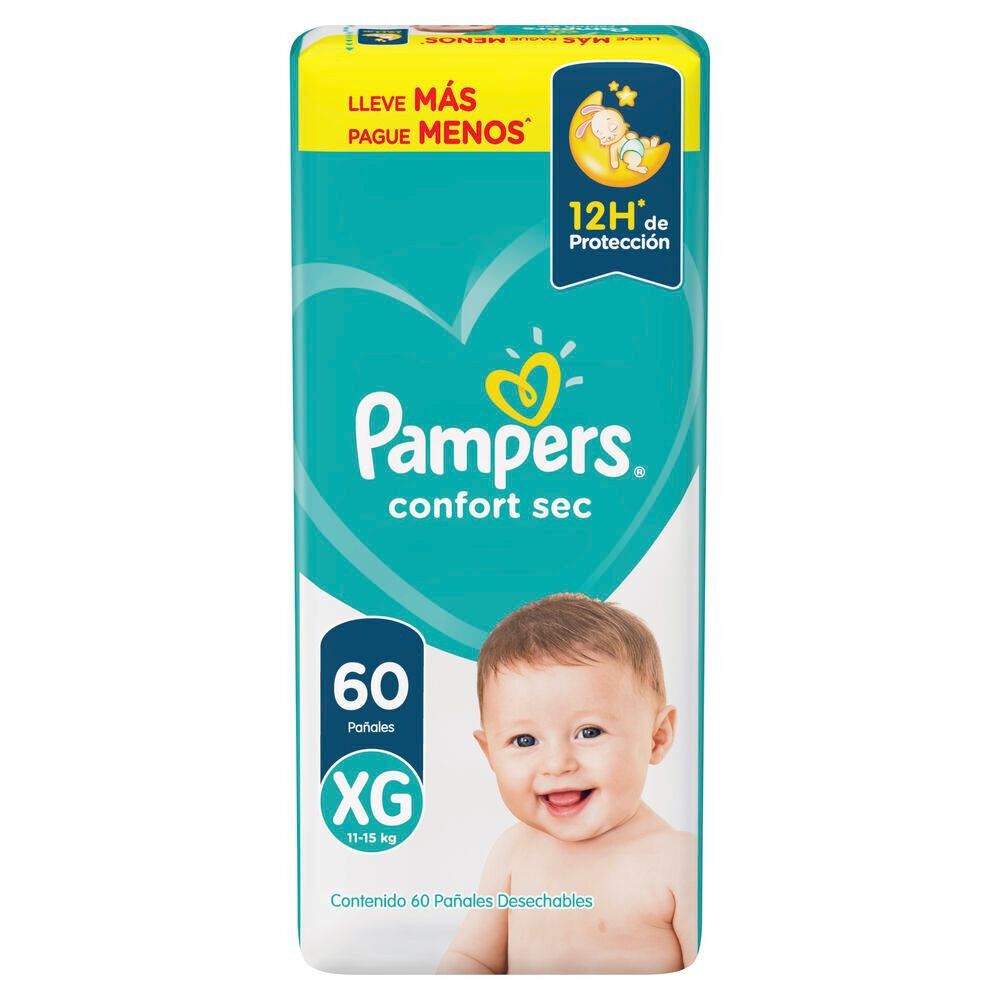 Confort-Sec-Pañales-Desechables-XG-60-Unidades-imagen-5