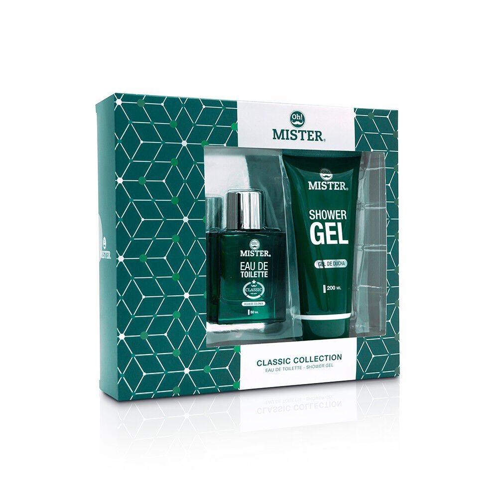 Men´s-Set-Classic-Eau-de-Toilette-Spray-50-mL-+-Shower-Gel-200-mL-imagen-1