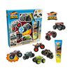 Set-de-Baño-Hotwheels,-Shampoo-3-en1-+-Juego-De-Carreras-Monster-imagen-2