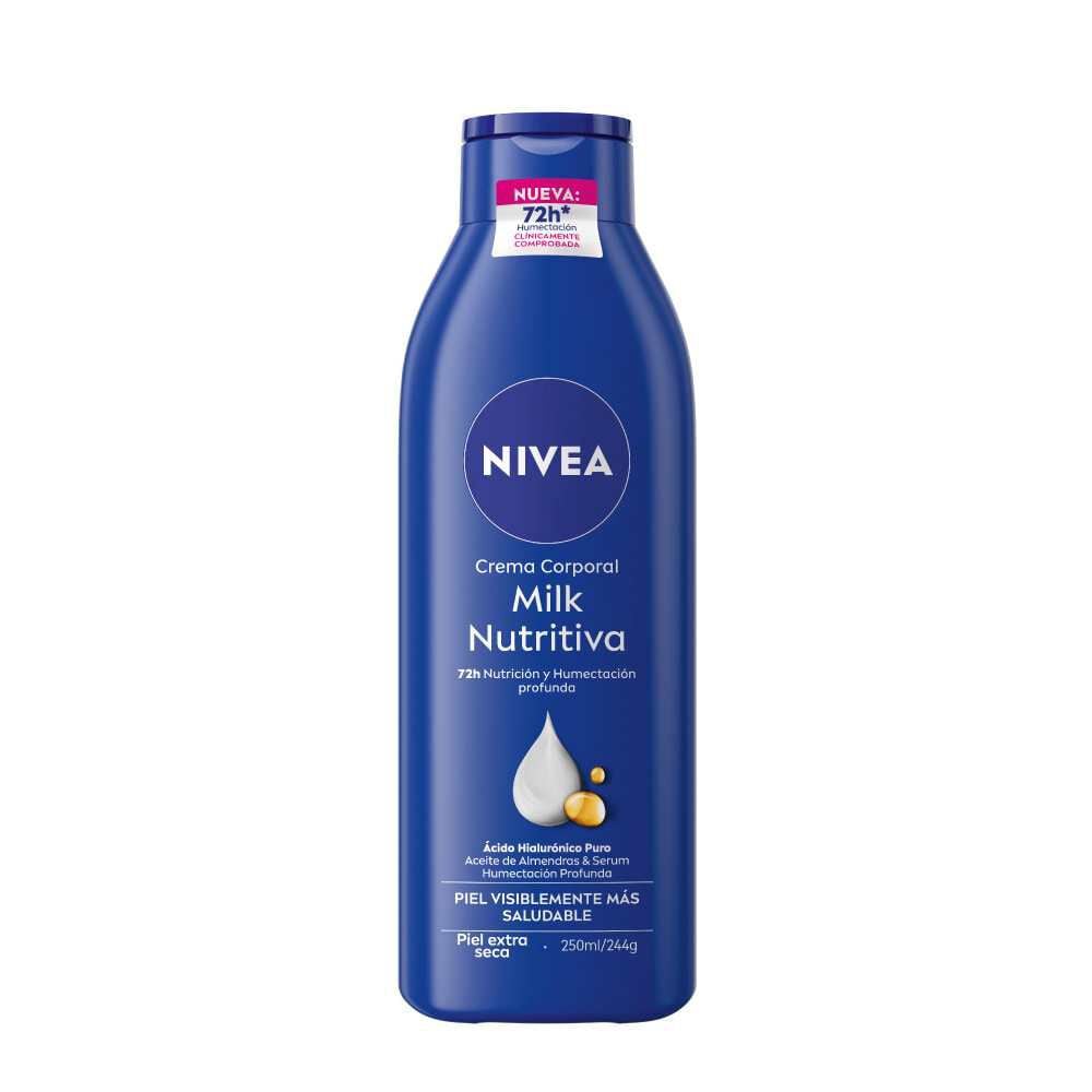 Crema Corporal Milk Nutritiva Piel Extra Seca 250 mL