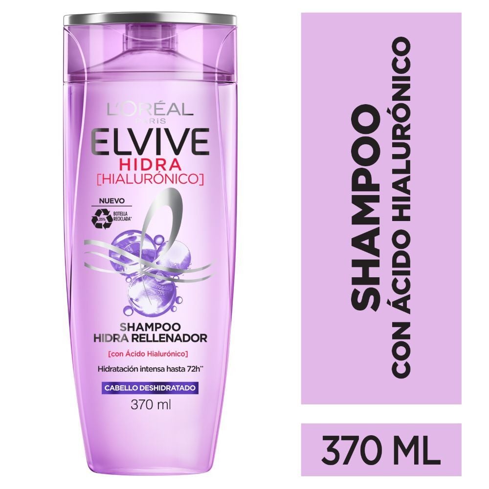 Shampoo Hidra Rellenador Cabello Deshidratado 370 ml