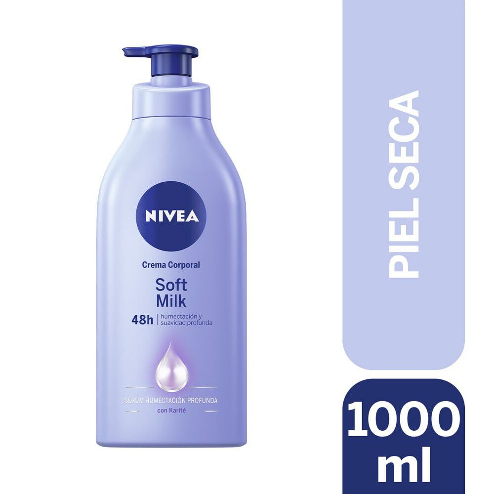 Crema Corporal Soft Milk Piel Seca 1000 mL