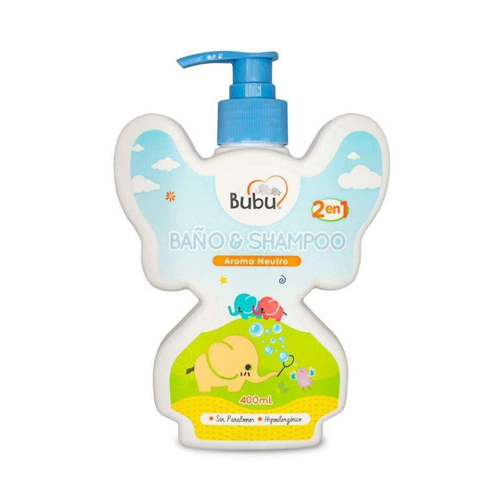 Shampoo 2 en 1 con acción Jabón