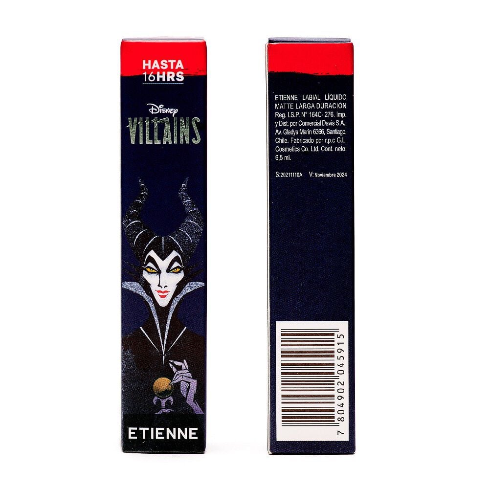 Labial-Líquido-Matte-Larga-Duración-Villanas-MalÉfica-6.5-ml-imagen-3
