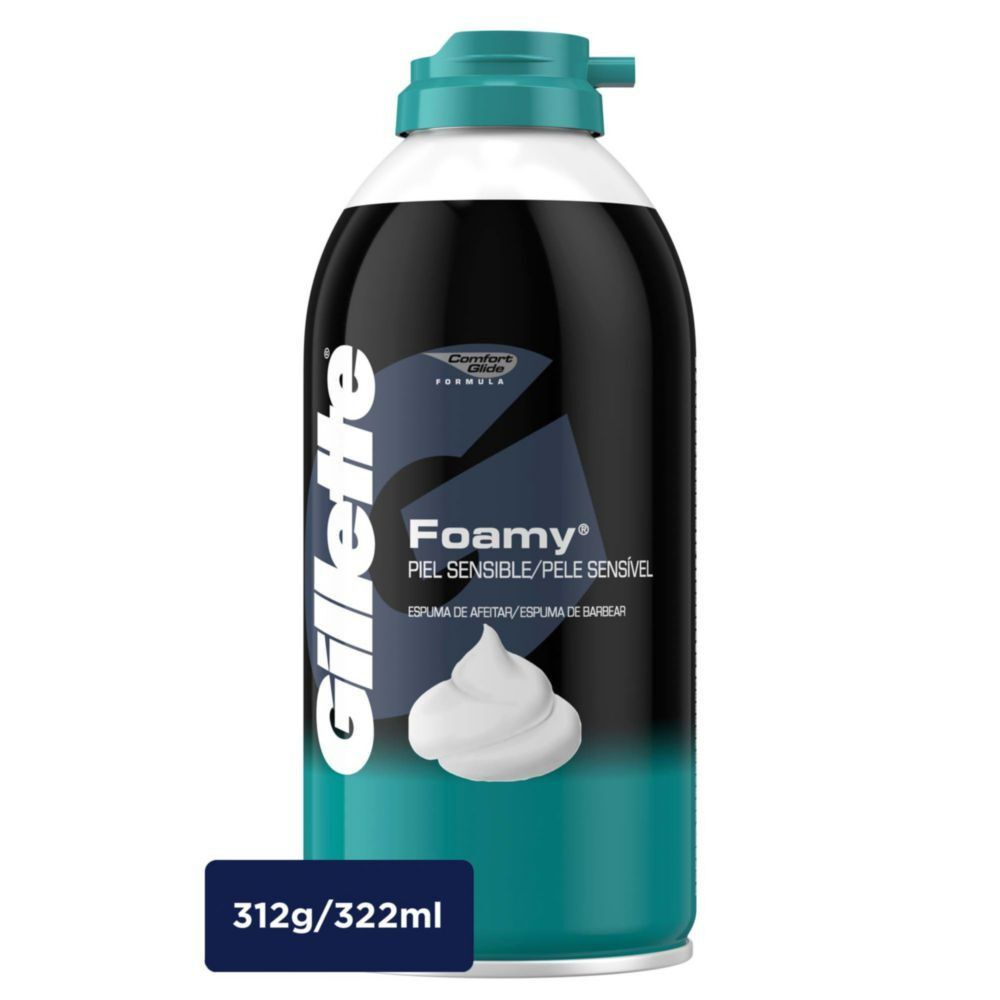 Espuma afeitar Foamy Piel Sensible 322 ml