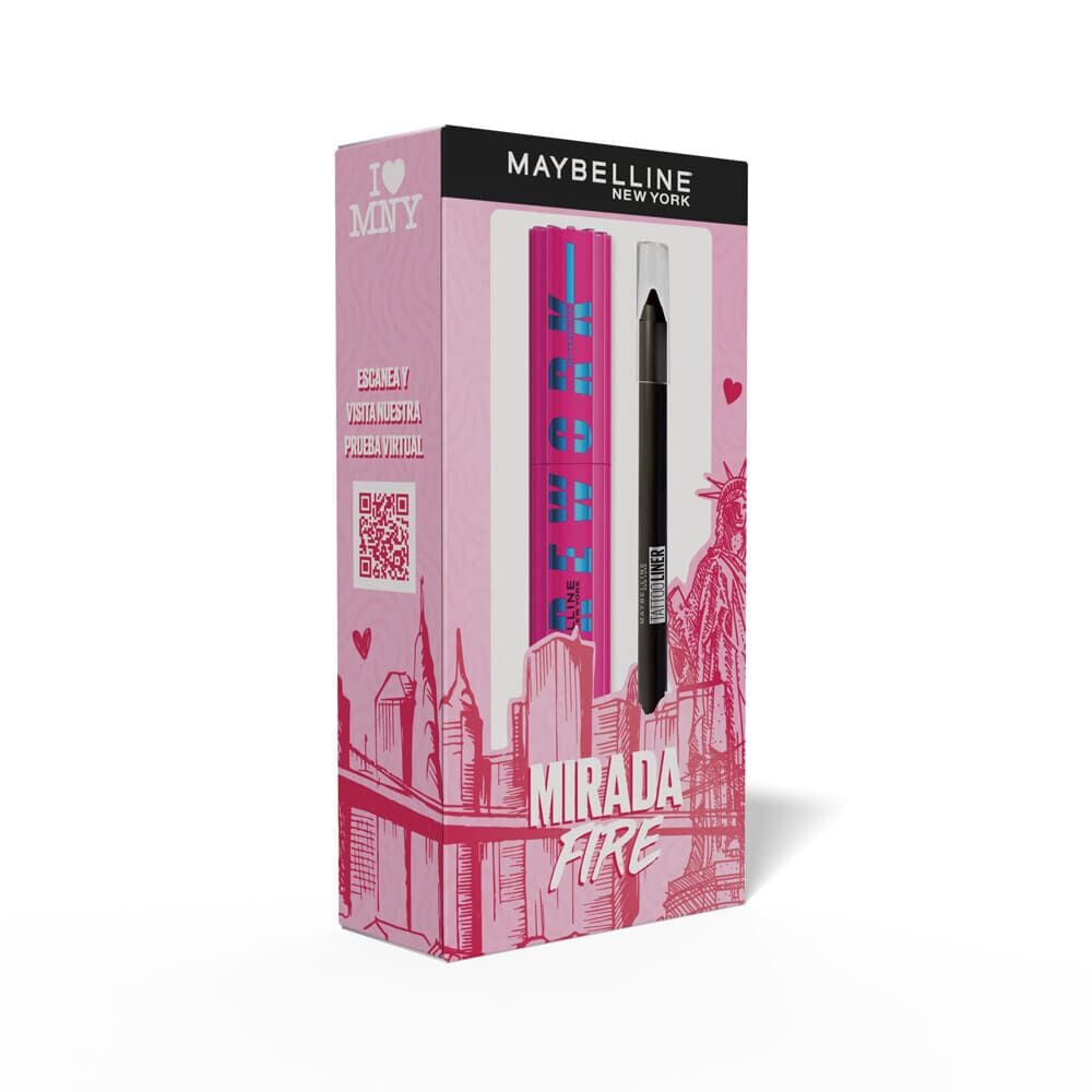 Pack-Mirada-Fire-Mascara-Firework-Wtp-+-Tattoo-Liner-imagen-2
