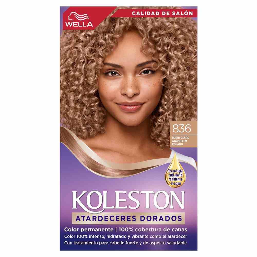 Tintura-Permanente-Kit-836-Rubio-Claro-Atardecer-Rosado-imagen-1