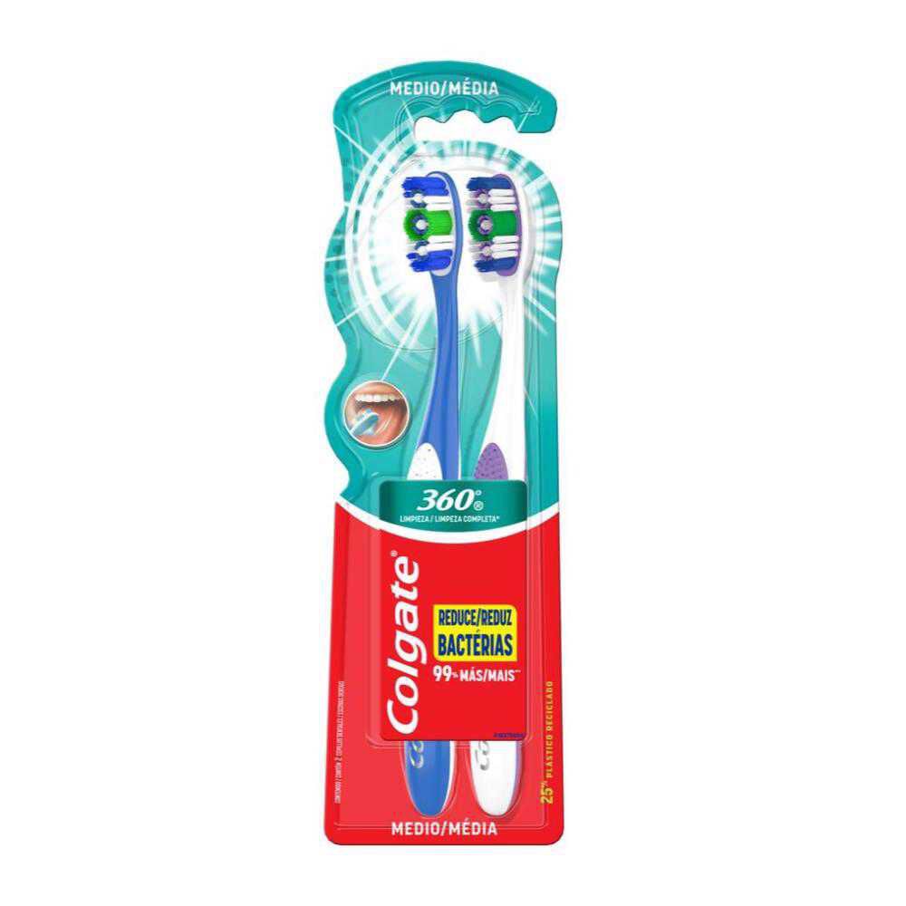 Cepillo-Dental-Colgate-360&ordm;-Original-Medio-2-Unidades-imagen-2