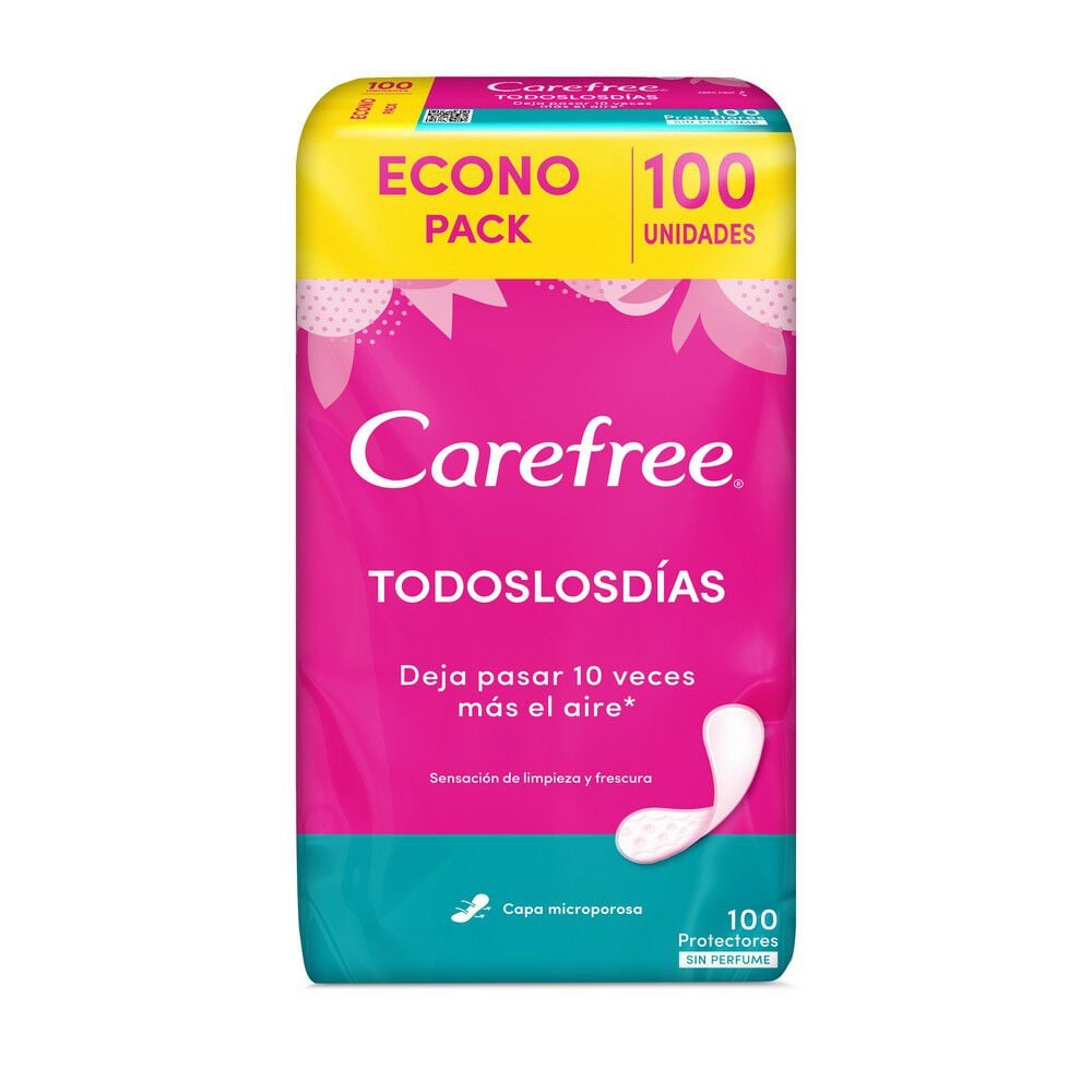 Protector Diario Normal Fresh sin aroma 100 Unidades