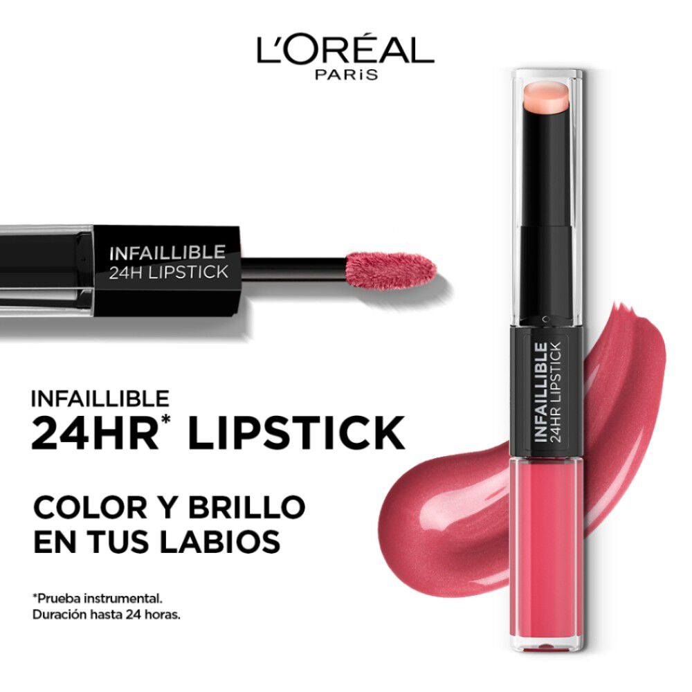 Labial-Infallible-24h-2-Step-Color-804-Metro-Proof-Rose-imagen-2