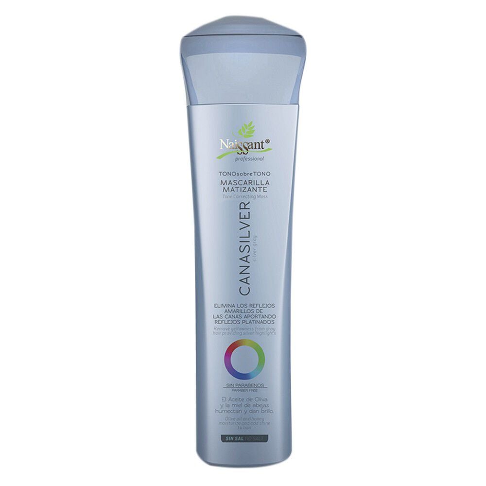 Mascarilla Matizante Capilar Canas Silver Tono Sobre Tono sin Sal 300mL