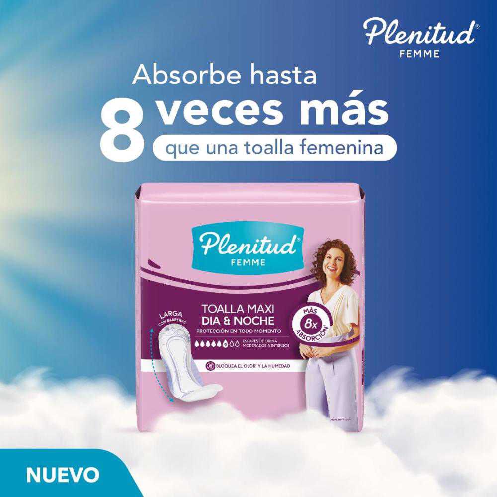 Toallas-para-Incontinencia-Plenitud-Nocturna,-Escapes-Moderados-a-Intensos,-24-Un-imagen-2