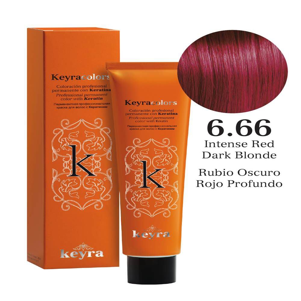 Coloración permanente 6.66 (Hair Color) 100Ml