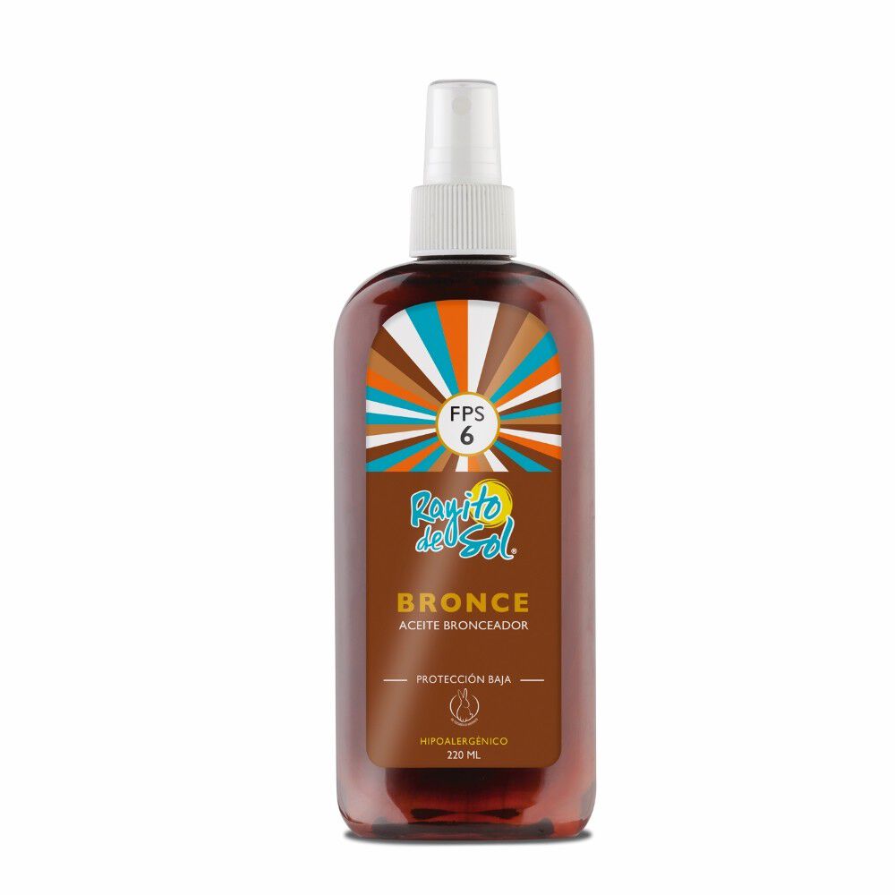 Aceite Bronceador Bronce Fps6 Protección Baja con Aceite De Monoi 220 mL Aceite Bronceador Bronce Fps6 Protección Baja con Aceite De Monoi 220 mL