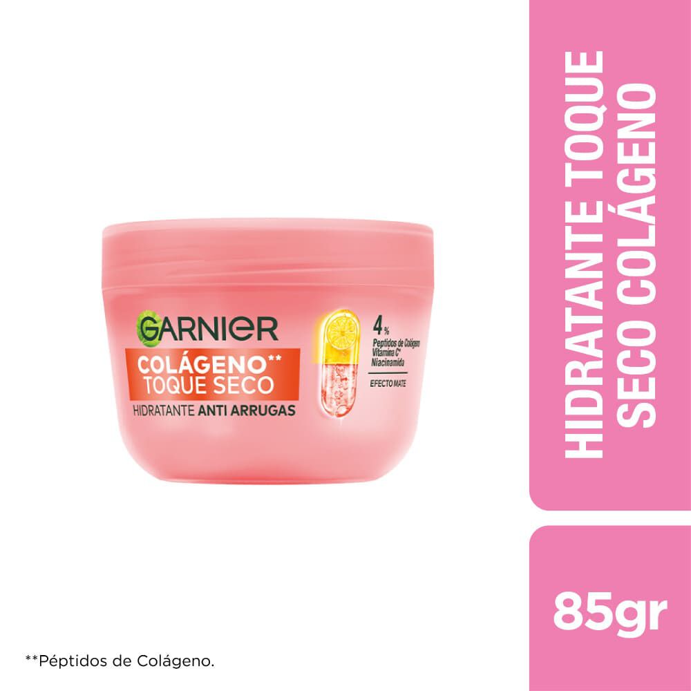 Crema Facial  Toque Seco Colágeno 85 Gr