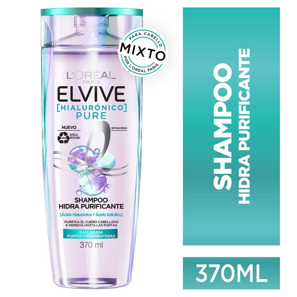 Shampoo Hialurónico Pure 370 ml