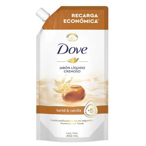 Dove-Jabón-Líquido-cremoso-karite-&-vainilla.-Recarga-económica-450ml-imagen