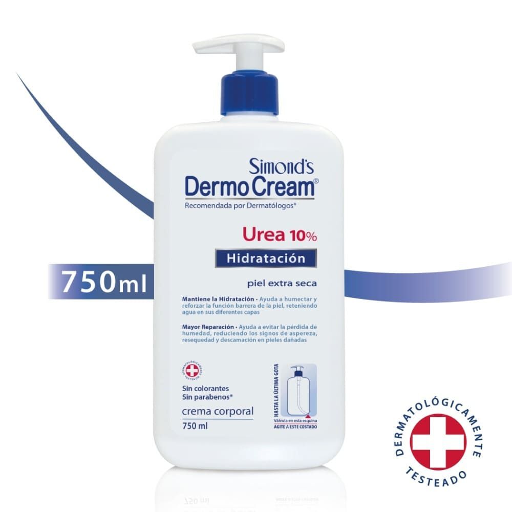 Crema de Cuerpo Hidratante Úrea 10% 750 ml